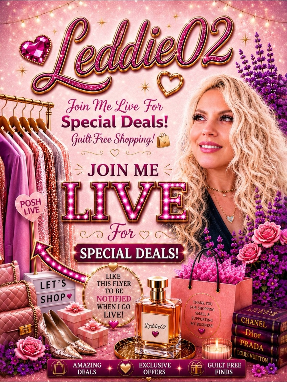 🌺✨LIKE TO BE NOTIFIED WHEN I GO LIVE✨🌺